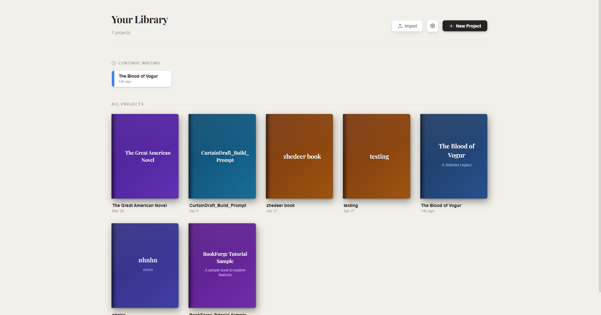 BookForge 2.0 3D Bookshelf Library View
