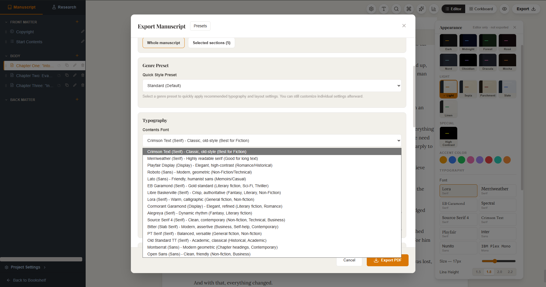 BookForge 2.0 Smart Genre Exports